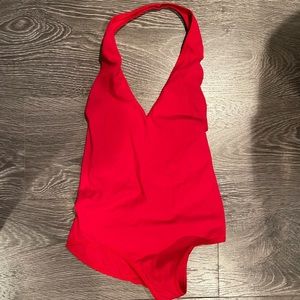 American Apparal Halter Bodysuit